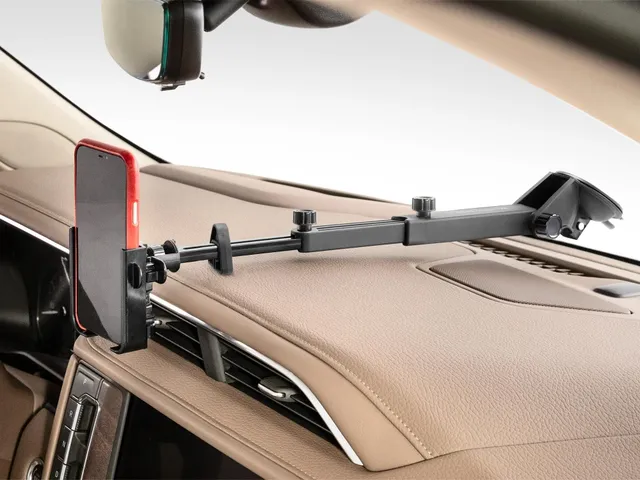 weathertech-windshieldfone-with-extension-universal-windshield-mounted-car-phone image 1