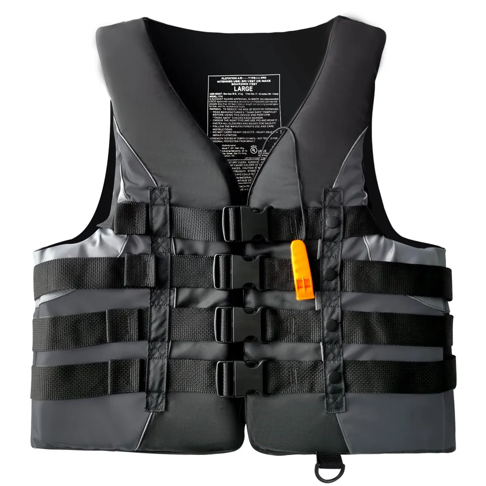 leader-accessories-adult-universal-type-iii-uscg-approved-life-jacket-vest-adjus image 1