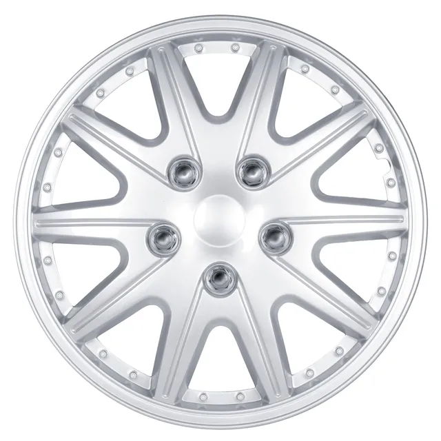 bdk-hc927-silver-15-hubcaps-wheel-covers-4-pack-corrosion-free-abs-with-snap-on- image 1