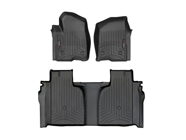 weathertech-custom-fit-floorliners-for-chevrolet-silverado-gmc-sierra-1st-2nd-ro image 1