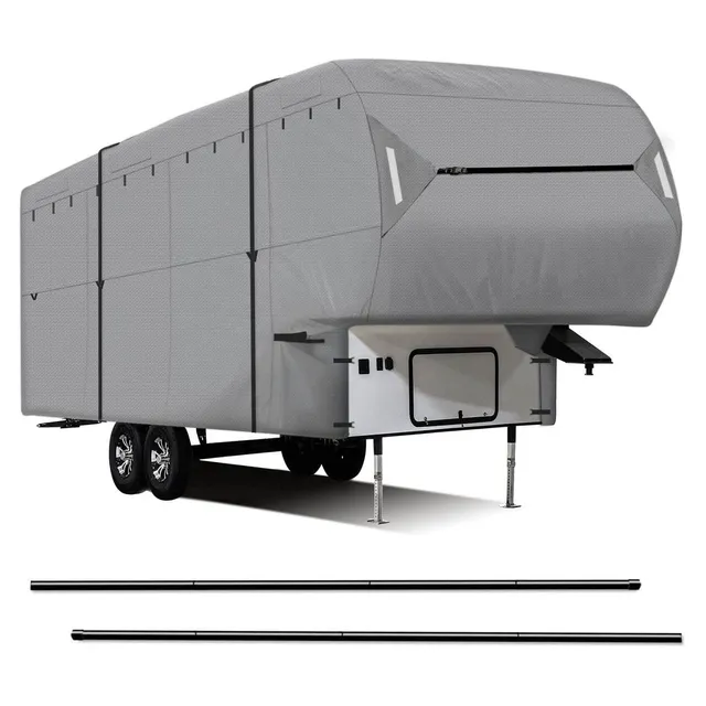 leader-accessories-easy-setup-5th-wheel-rv-cover-waterproof-uv-protection-fits-2 image 1