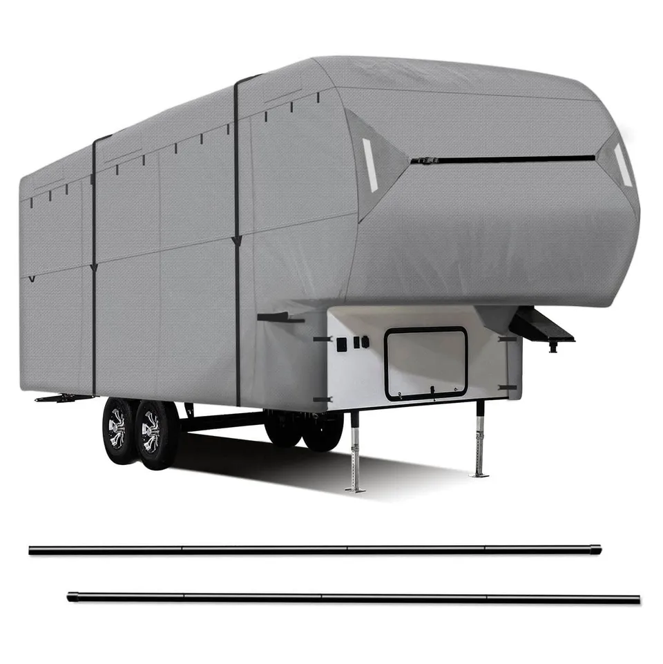 leader-accessories-easy-setup-5th-wheel-rv-cover-waterproof-uv-protection-fits-2 image 1