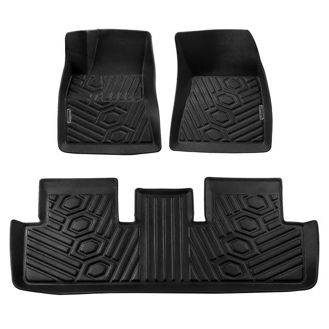 leader-accessories-season-guard-3d-floor-mat-liner-for-tesla-model-3-2017-2020-f image 1