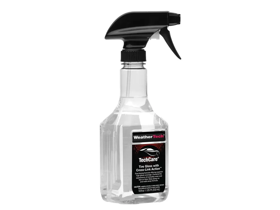 weathertech-techcare-tire-gloss-cross-link-action-18oz-extreme-shine-matte-optio image 1
