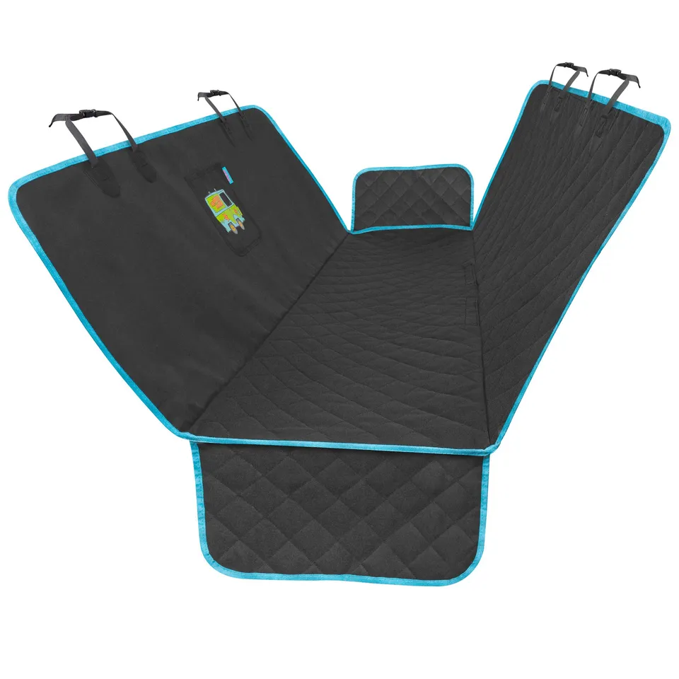 bdk-scooby-doo-dog-car-seat-cover-for-back-seat-heavy-duty-hammock-with-storage- image 1
