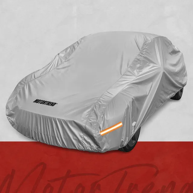 motor-trend-6-series-heavy-duty-waterproof-car-cover-small-all-weather-protectio image 1