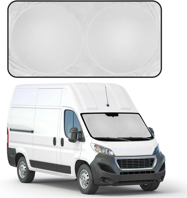 motor-trend-foldable-car-sun-shade-with-storage-bag-x-large-74x37-inches-collaps image 1