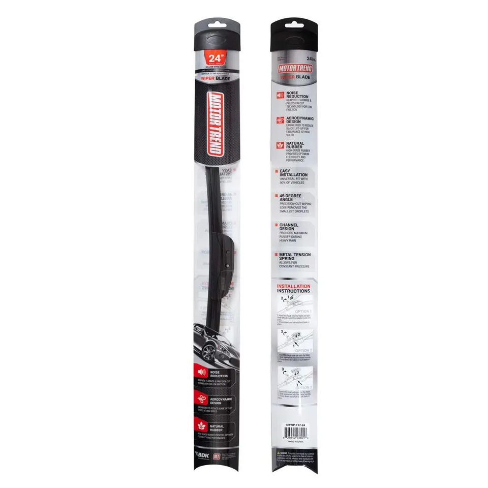 motor-trend-wp324-flexblade-premium-beam-wiper-blade-24-inch-long-lasting-quiet- image 1