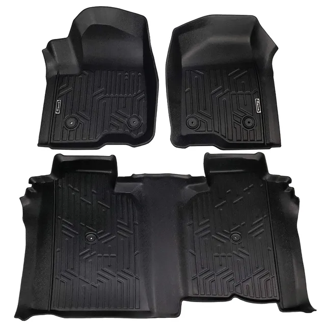 leader-accessories-season-guard-3d-floor-mat-liner-for-chevrolet-silverado-1500- image 1