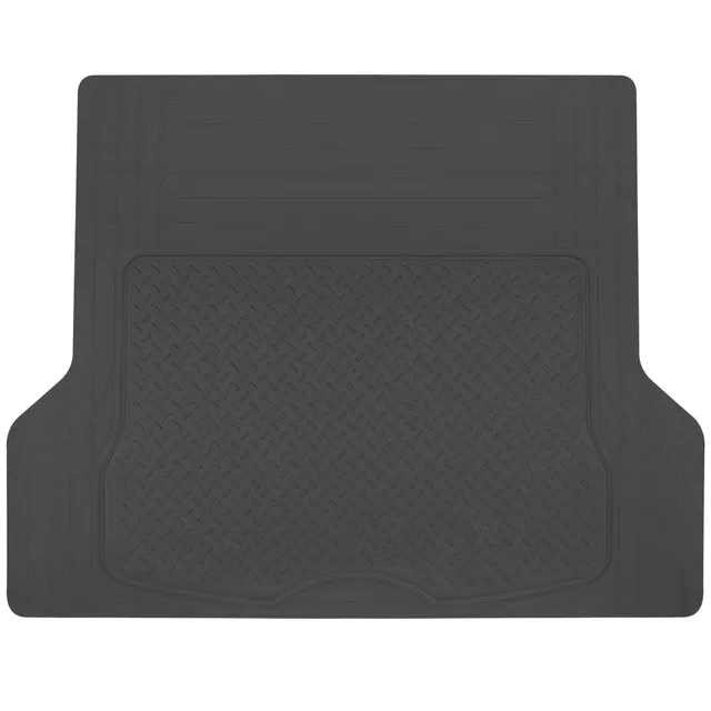 bdk-all-weather-trim-to-fit-cargo-mat-liner-heavy-duty-rubber-trunk-protector-46 image 1