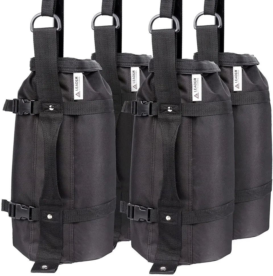 leader-accessories-canopy-weight-sand-bags-4-pack-600d-oxford-with-strap-buckle- image 1