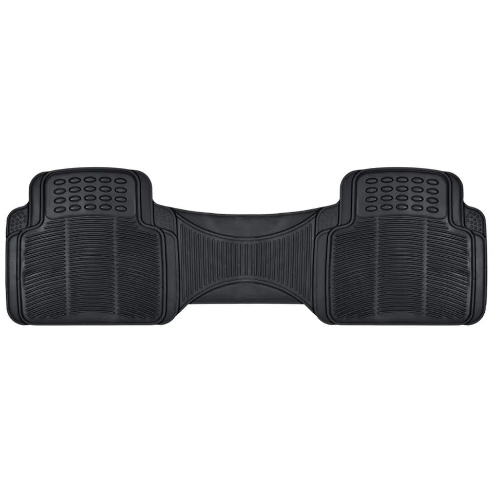 bdk-heavy-duty-rugged-rubber-rear-floor-mats-trimmable-all-weather image 1