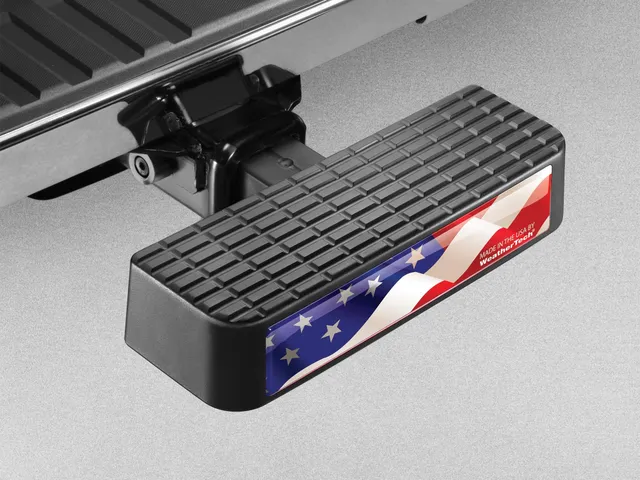 weathertech-bumpstep-usa-hitch-mounted-step-bumper-protector-with-stainless-stee image 1