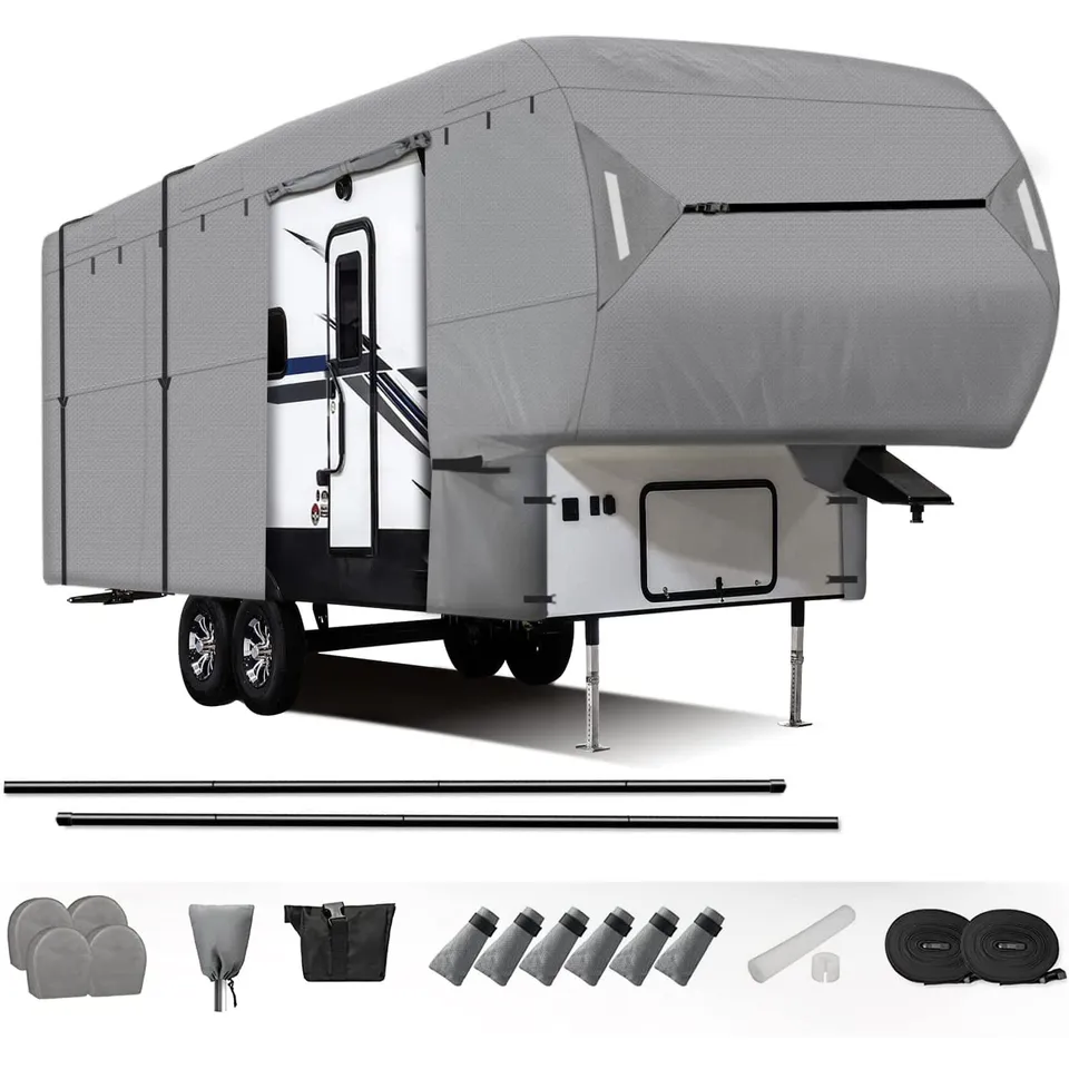 leader-accessories-new-upgraded-easy-setup-5th-wheel-rv-cover-fits-26-41-lengths image 1