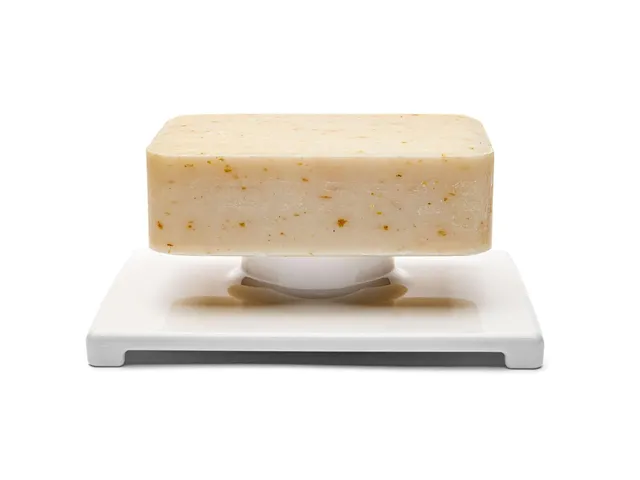 weathertech-soapsaver-soap-dish-for-shower-white-made-in-usa image 1