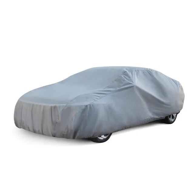 leader-accessories-basic-car-cover-breathable-dirt-dust-resistant-for-full-size- image 1