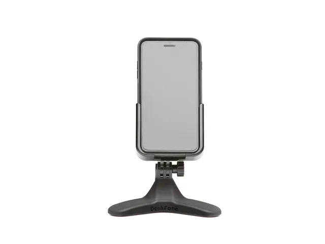 weathertech-deskfone-universal-desktop-cell-phone-holder-adjustable-made-in-usa image 1
