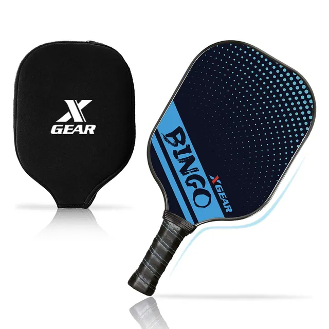 leader-accessories-lightweight-graphite-pickleball-paddle-set-bingo image 1