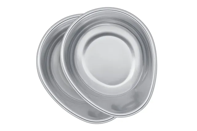 weathertech-bowl08pr-extra-8-oz-stainless-steel-pet-bowls-pair-for-pet-feeding-s image 1