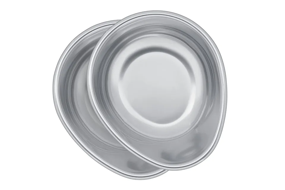 weathertech-bowl08pr-extra-8-oz-stainless-steel-pet-bowls-pair-for-pet-feeding-s image 1
