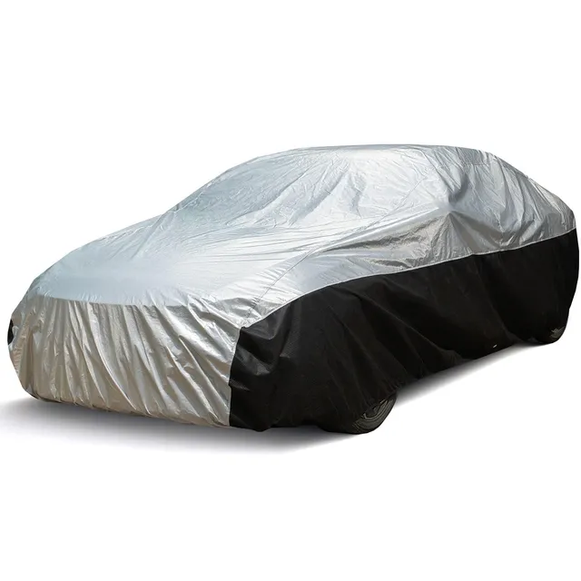 leader-accessories-ultimate-plus-car-cover-for-sedans-4-layer-aluminum-fabric-co image 1