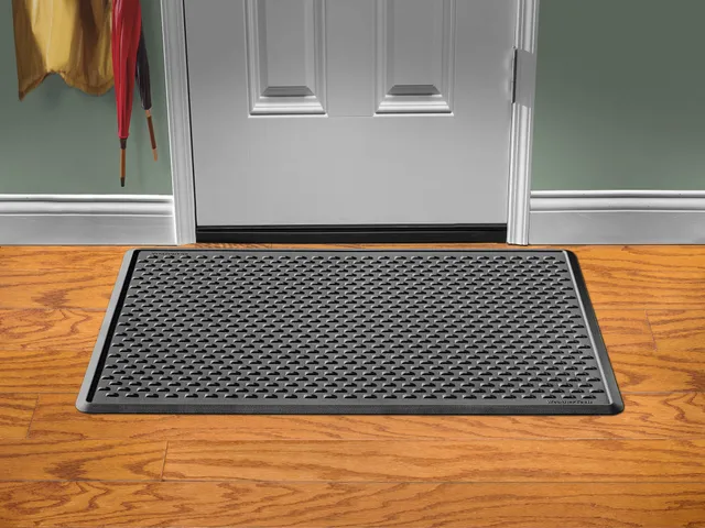 weathertech-indoormat-30-x48-black-durable-spill-proof-mat-for-home-and-business image 1