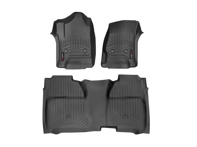 weathertech-custom-fit-floorliners-for-2015-2019-gmc-sierra-2500hd-3500hd-chevro image 1