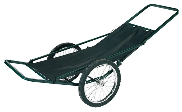 leader-accessories-super-mag-hauler-steel-hunting-deer-game-cart-550-lb-capacity image 1