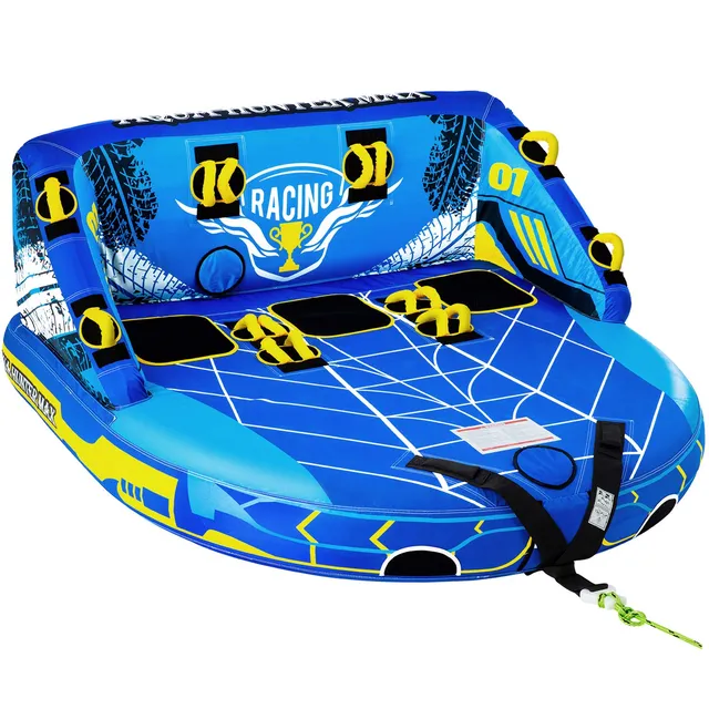 leader-accessories-replacement-nylon-cover-for-3-person-towable-tube-blue-cover- image 1