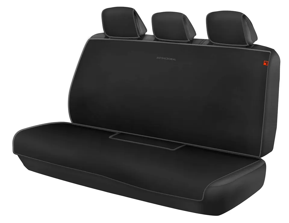 bdk-antimicrobial-rear-bench-seat-cover-silver-ion-infused-waterproof-neoprene-u image 1