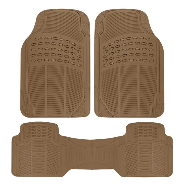 bdk-proliner-3-piece-all-weather-rubber-car-floor-mats-for-cars-trucks-suvs-univ image 1