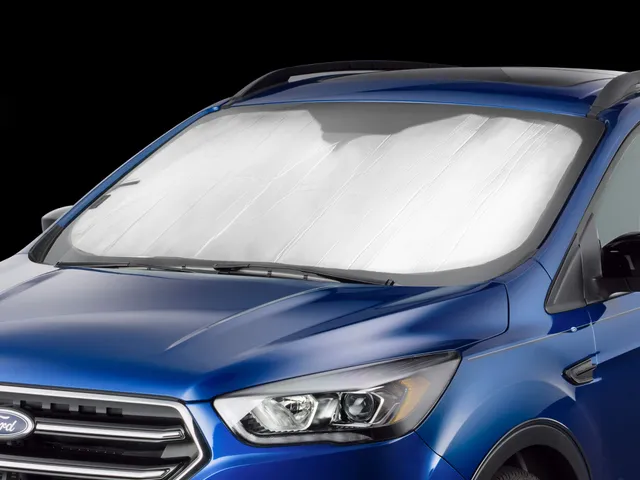 weathertech-sunshade-for-toyota-tacoma-front-windshield-made-in-usa image 1