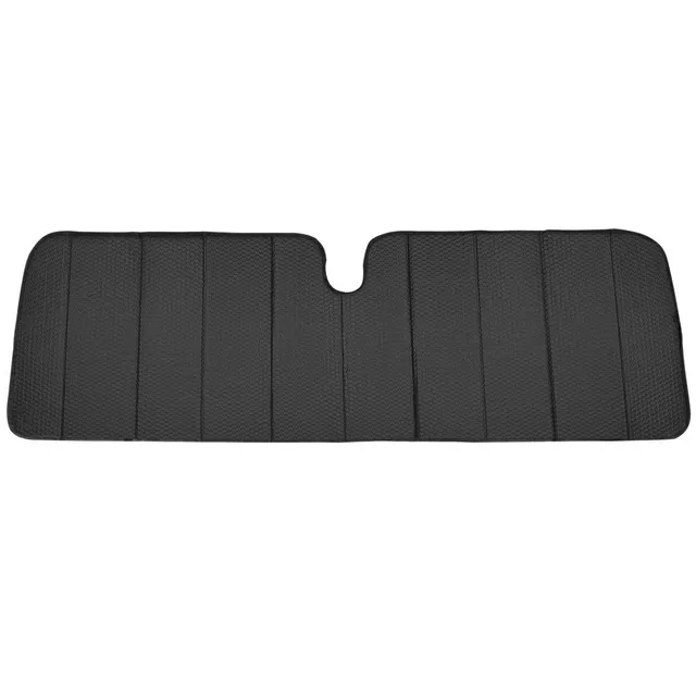 bdk-custom-fit-windshield-sun-shade-for-jeep-wrangler-gladiator-53-x-16-5 image 1