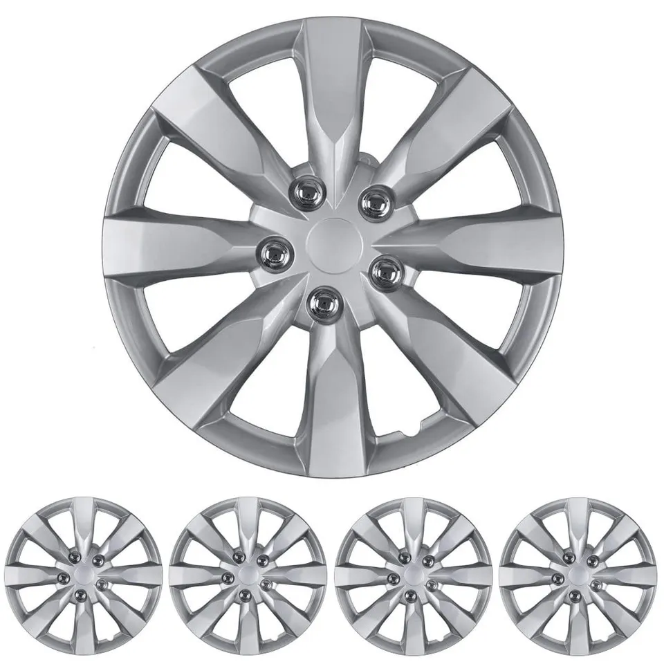 bdk-4-pack-premium-16-wheel-rim-cover-hubcaps-oem-style-snap-on-abs-construction image 1