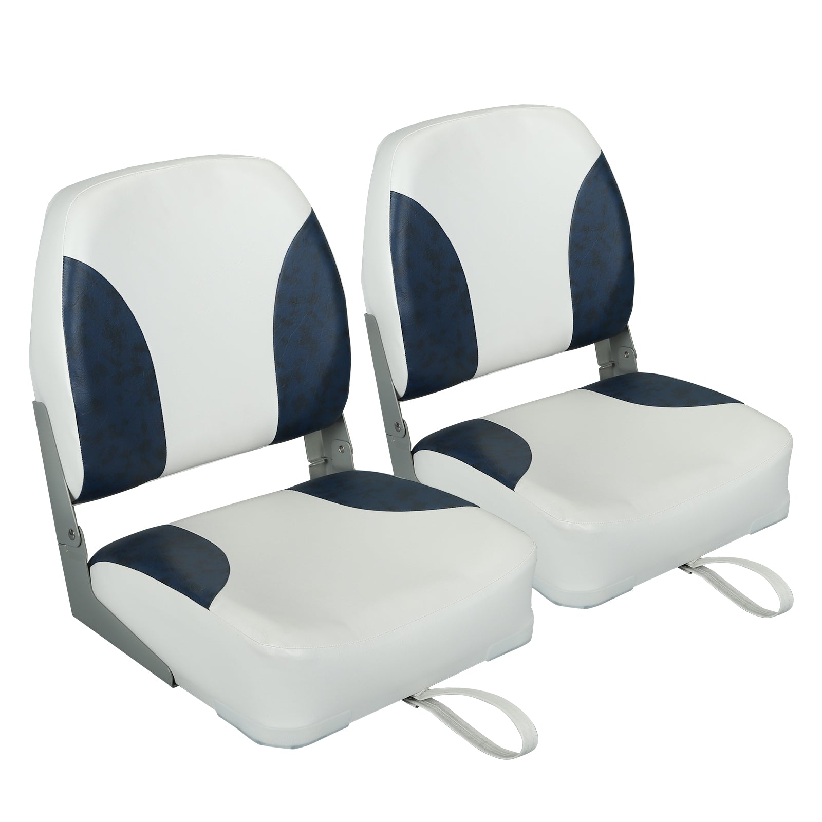 leader-accessories-low-back-folding-boat-seat-2-seats image 1