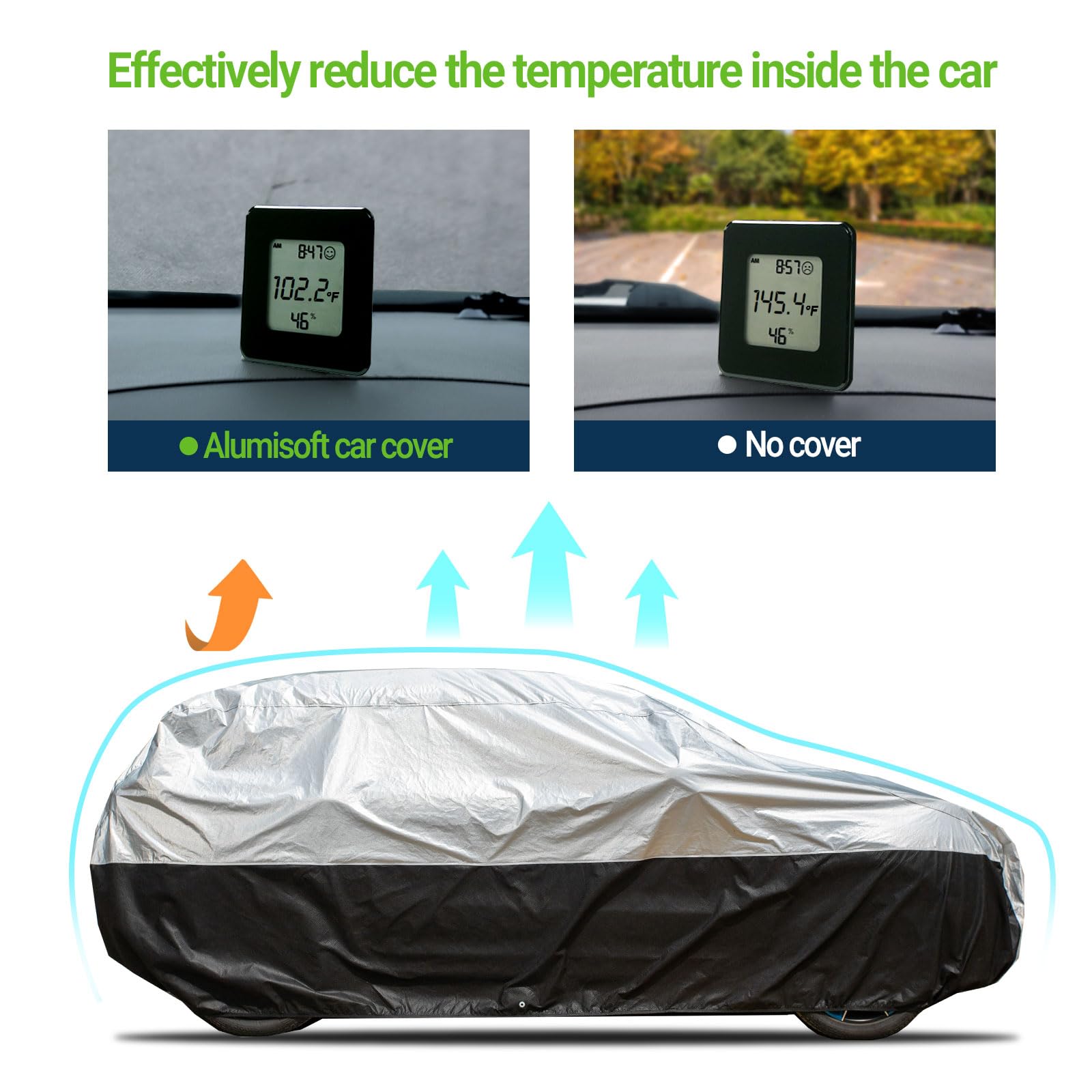 leader-accessories-ultimate-plus-suv-cover-aluminum-reflective-with-cotton-fleec image 2