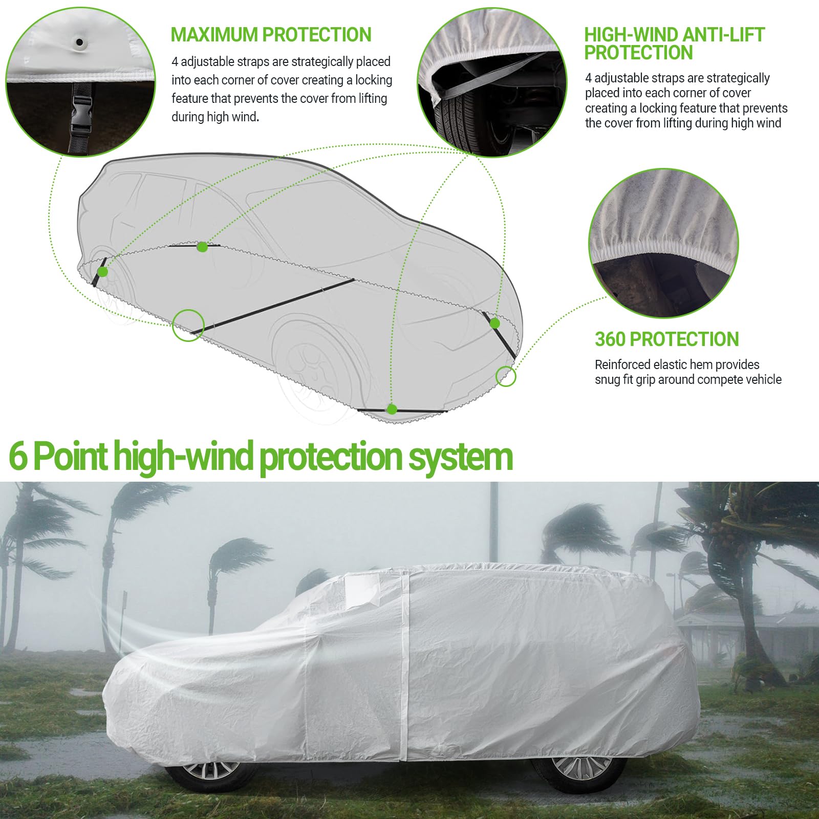 leader-accessories-hyvek-all-weather-waterproof-suv-cover-heavy-duty-breathable- image 3