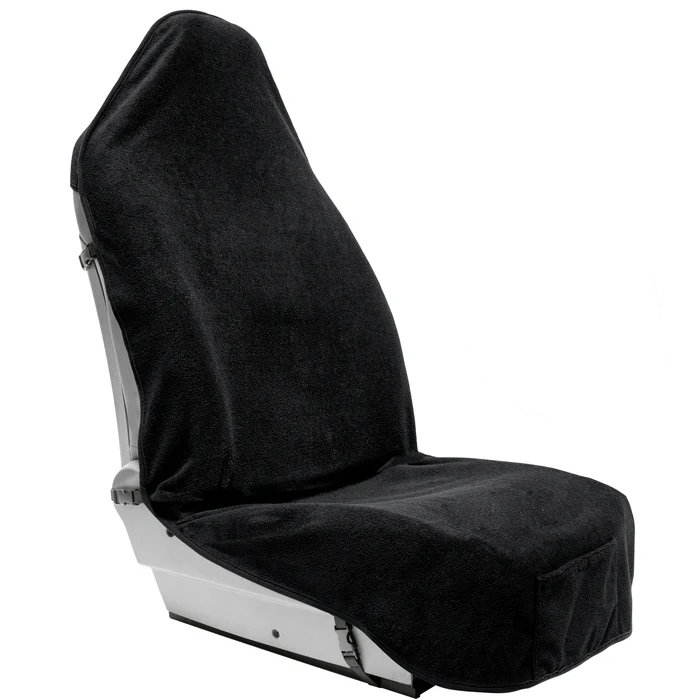 leader-accessories-terry-cloth-sweat-towel-seat-cover-waterproof-universal-fit-b image 1