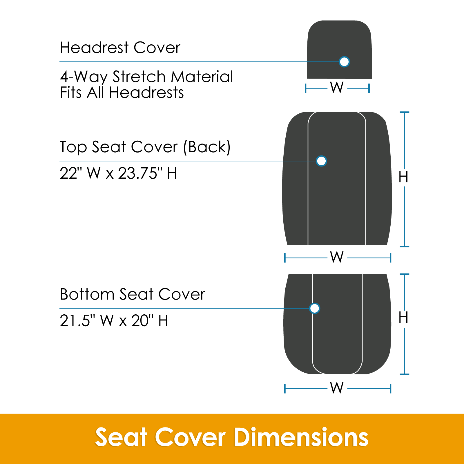 leader-accessories-colton-heavy-duty-truck-seat-covers-for-front-seats-fits-full image 4