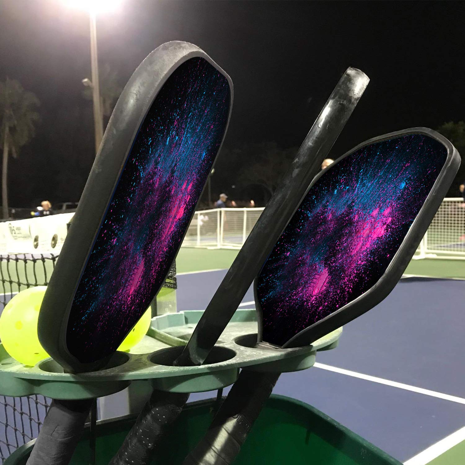 leader-accessories-lightweight-graphite-pickleball-paddle-set-ink-edition-2-padd image 7