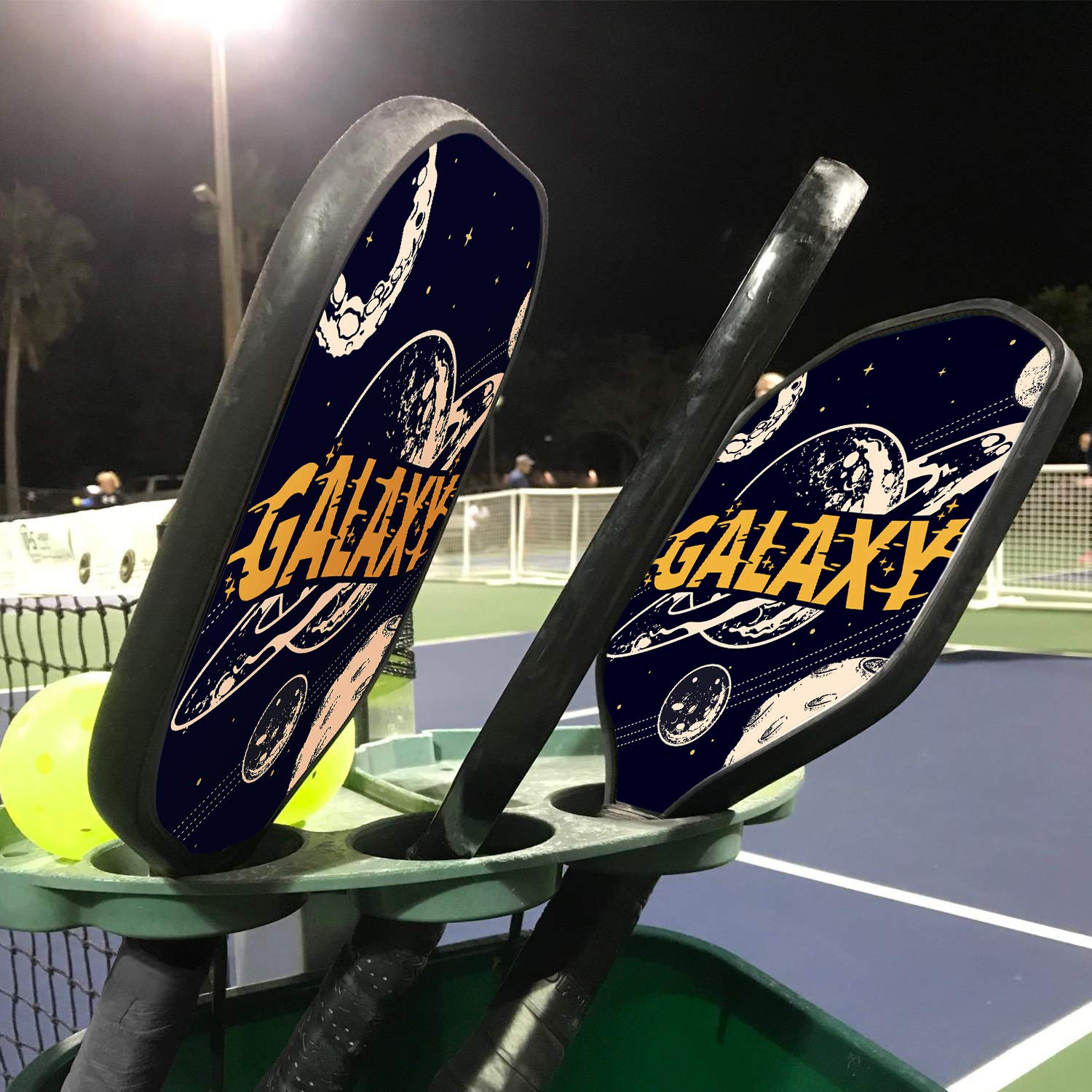 leader-accessories-lightweight-graphite-pickleball-paddle-set-galaxy image 7