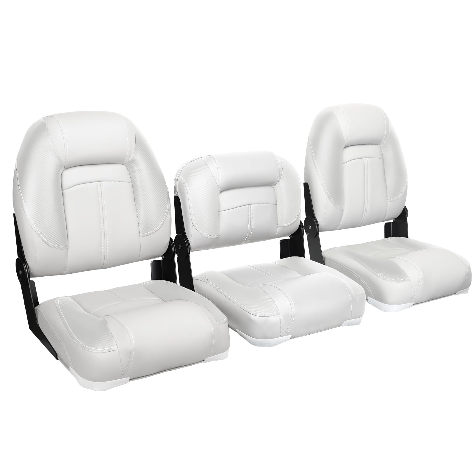 leader-accessories-50-high-back-bass-boat-bench-seat-marine-grade-vinyl-fold-dow image 8