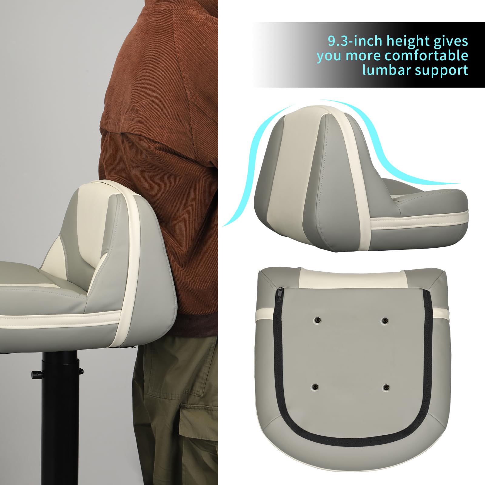 leader-accessories-pro-casting-boat-seat-lean-seat-2-seats image 4