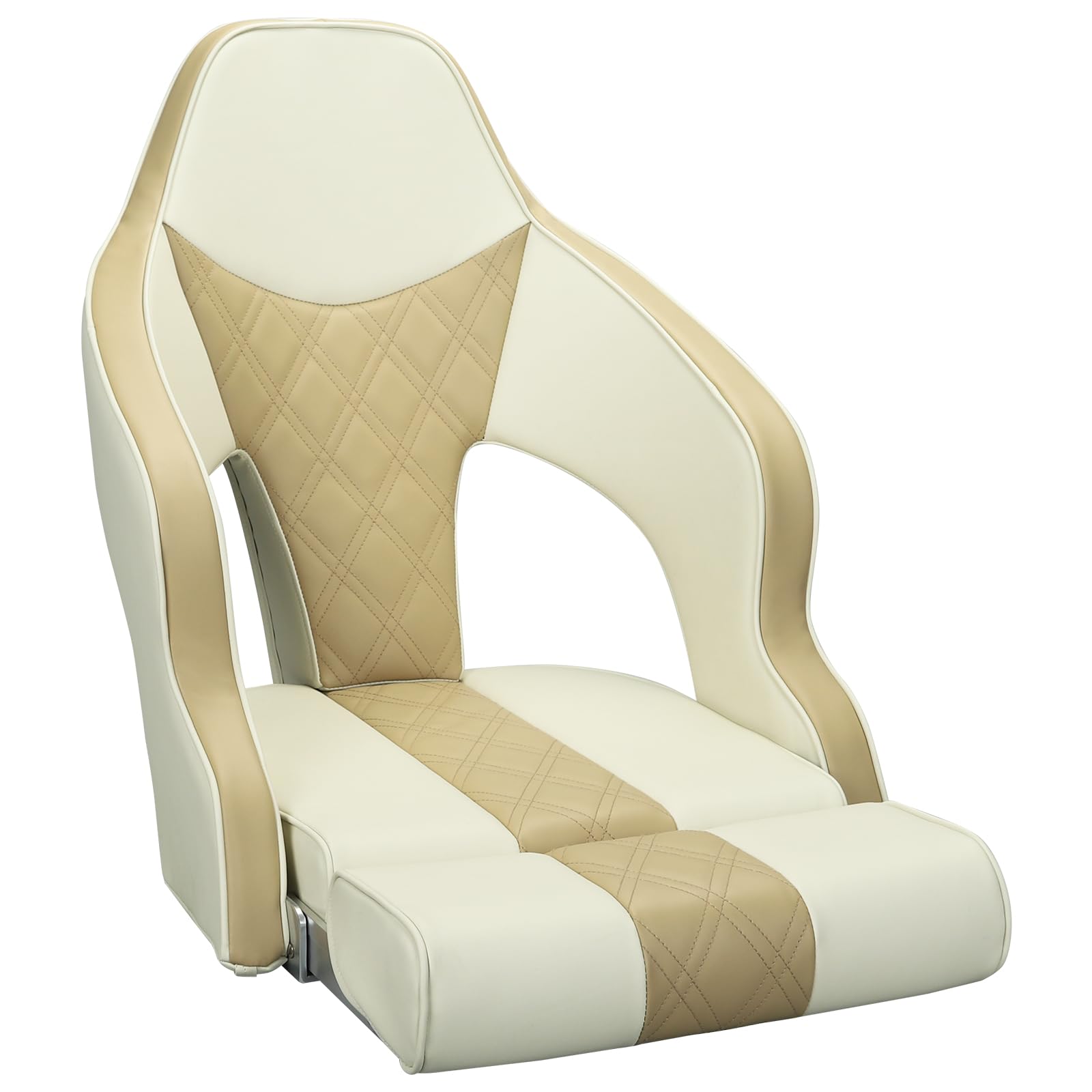 leader-accessories-pro-high-back-captain-bucket-flip-up-boat-seat-napa-leather-u image 8
