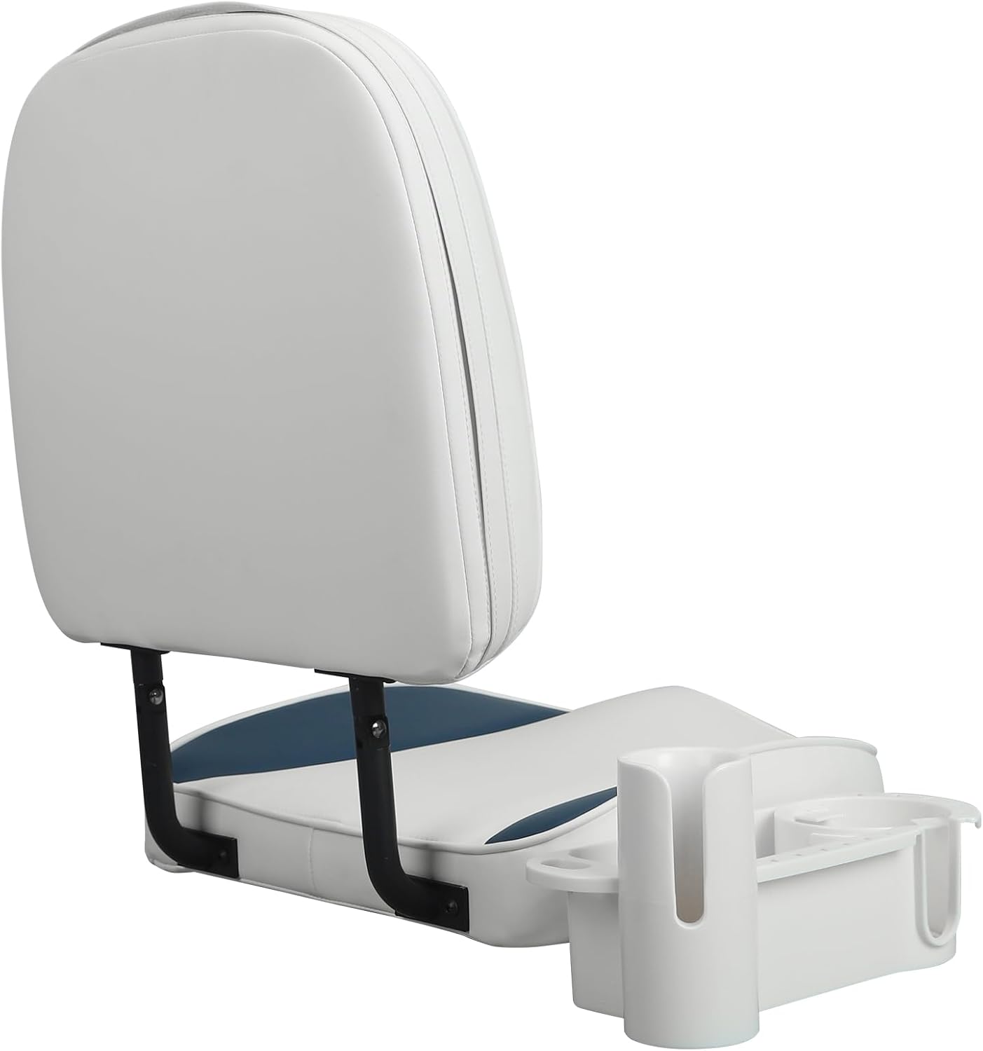 leader-accessories-low-back-folding-fishing-boat-seat-with-caddy-organizer image 2
