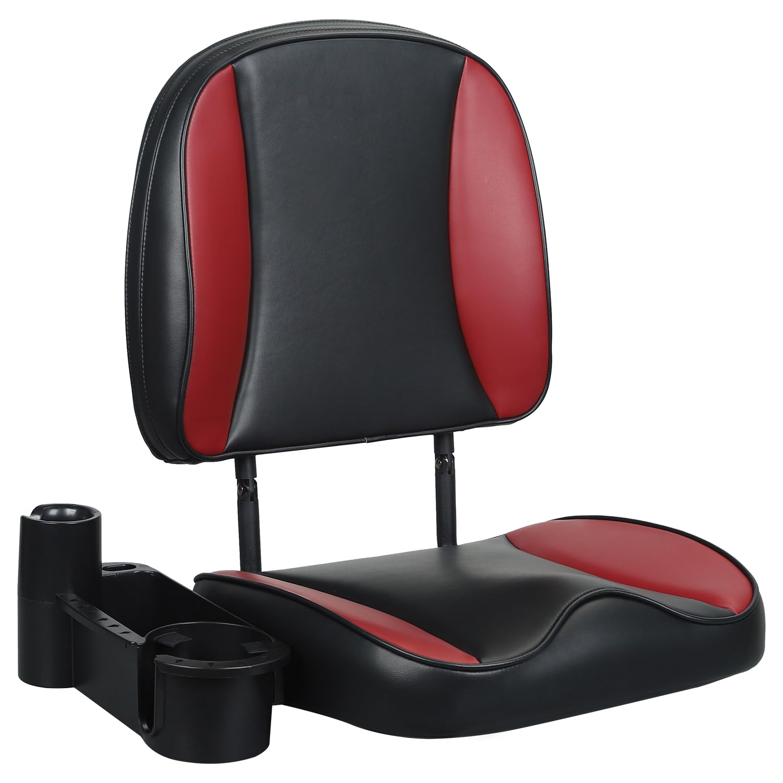 leader-accessories-low-back-folding-fishing-boat-seat-with-caddy-organizer image 8