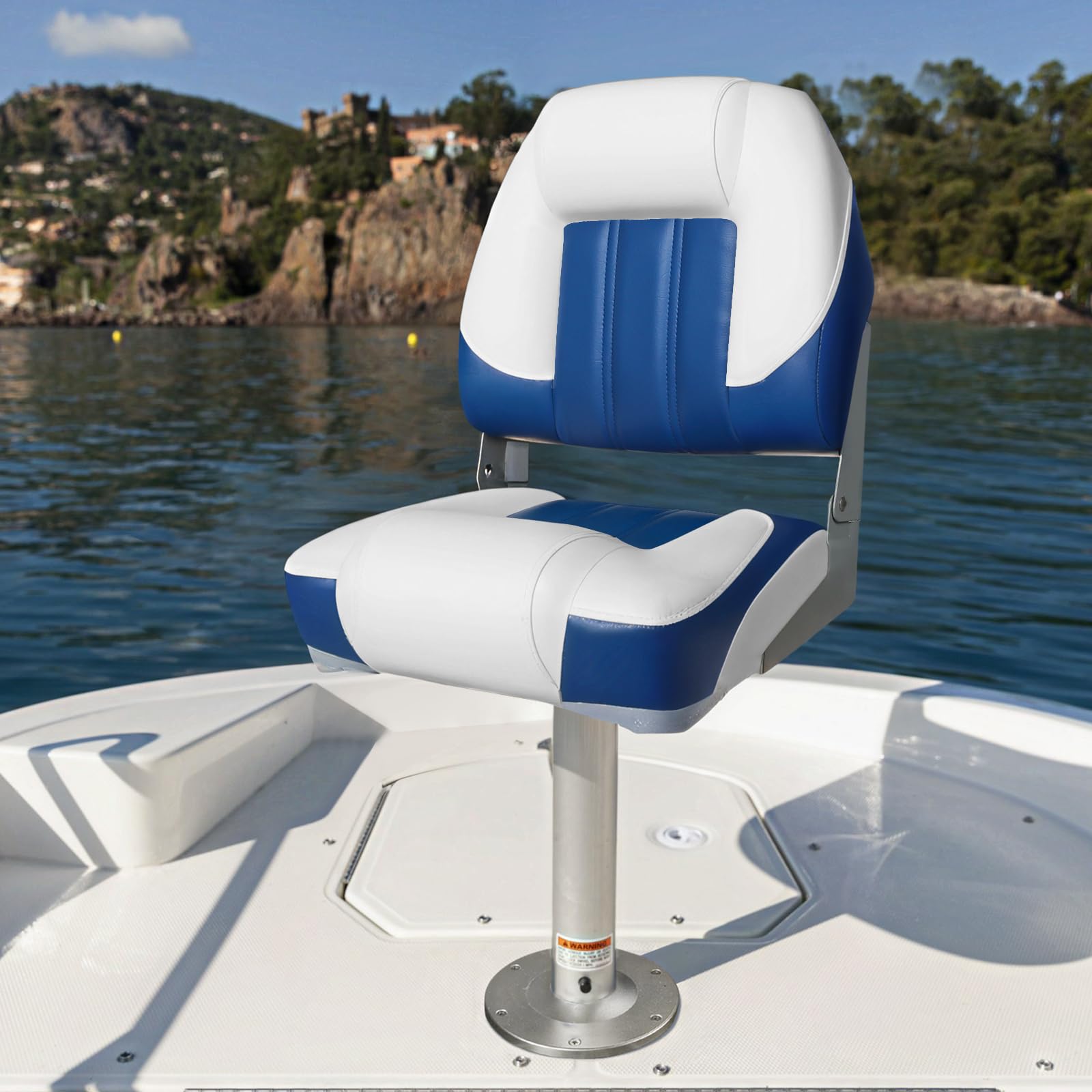 leader-accessories-elite-high-back-folding-boat-seat-2-seats image 7