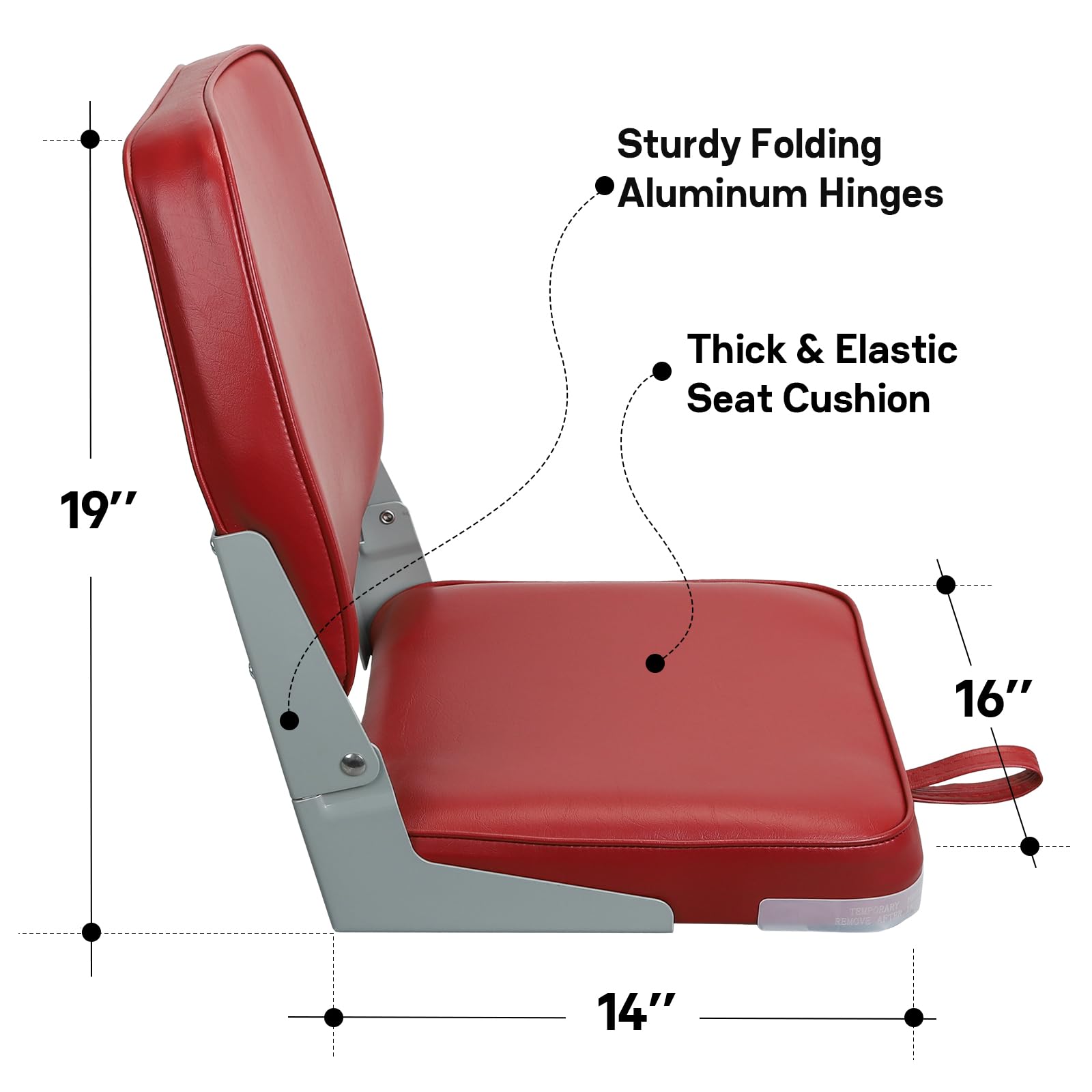 leader-accessories-low-back-fold-down-fishing-boat-seat-uv-treated-marine-vinyl- image 5