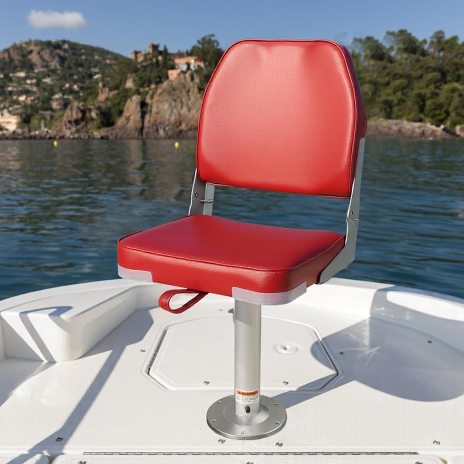leader-accessories-low-back-fold-down-fishing-boat-seat-uv-treated-marine-vinyl- image 7