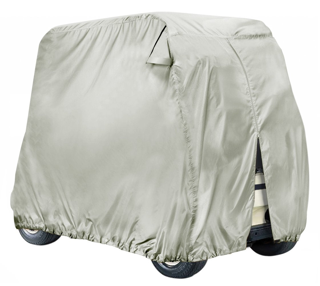 leader-accessories-golf-cart-cover-with-zipper-fits-ez-go-club-car-yamaha-2-pers image 2